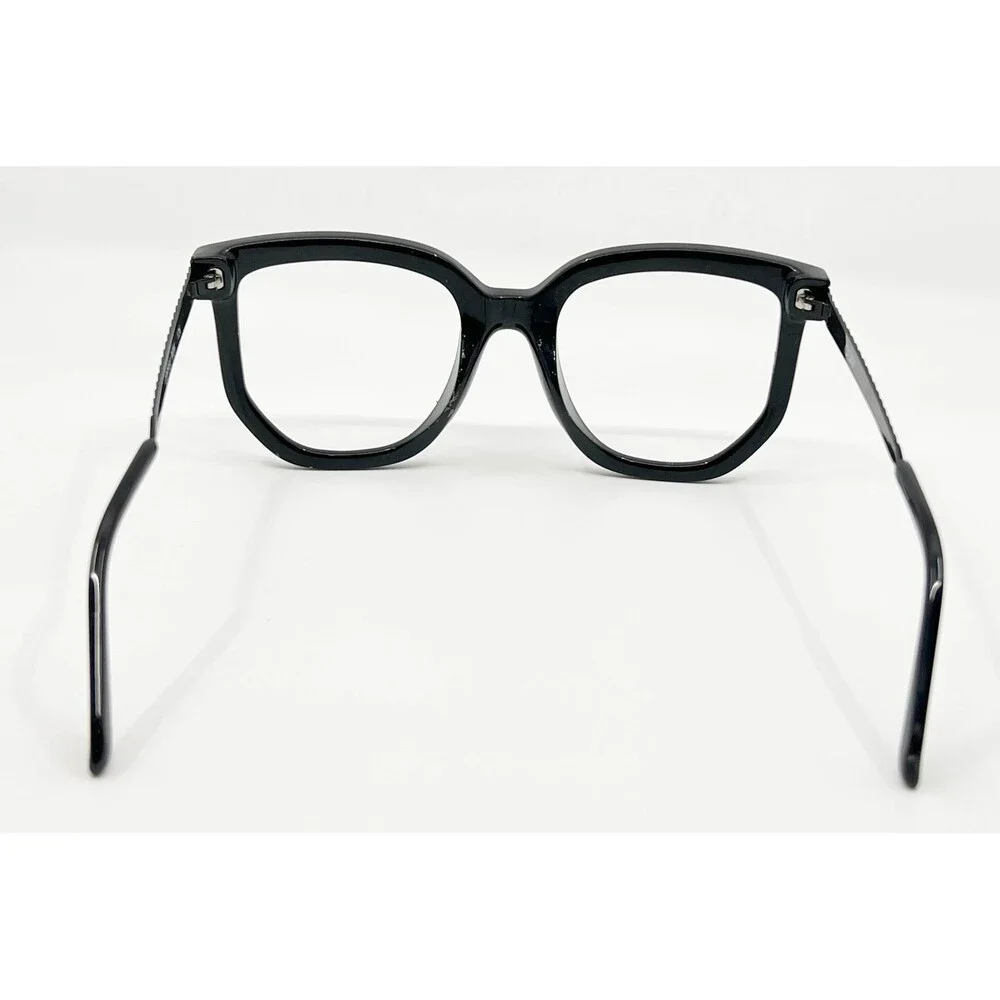 Quay Eyeglasses Womens Black Coffee Run 126 Square Frames